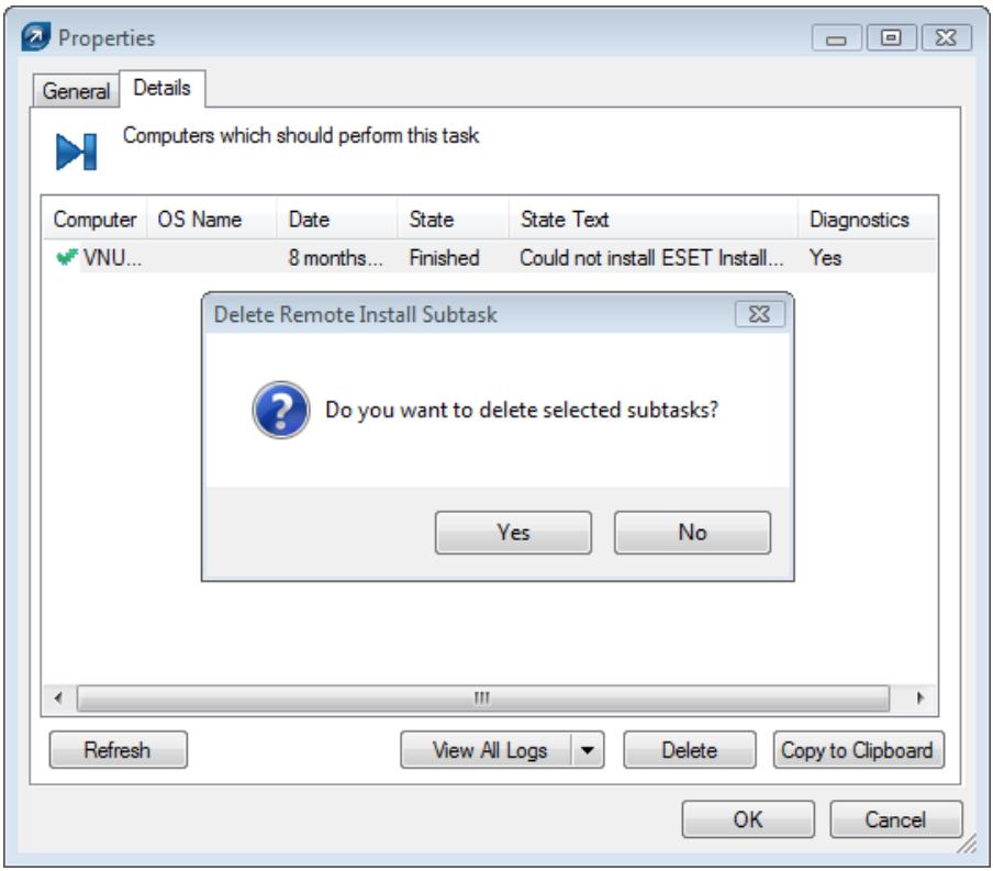ESET REMOTE ADMINISTRATOR 4 - Avoiding repeated installations - 1