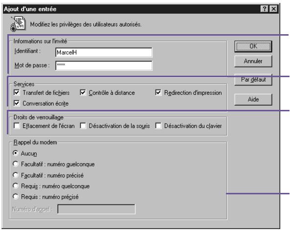 LAPLINK PROFESSIONAL - Ajout d'une personne à la liste de connexions - 1