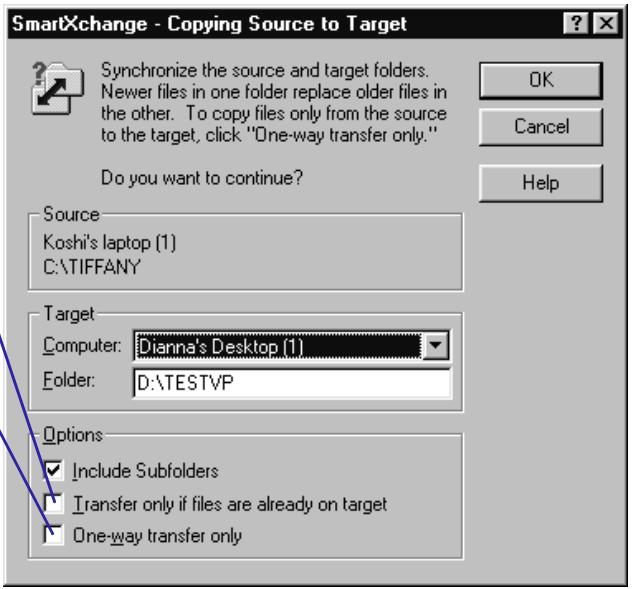LAPLINK TECH - Synchronizing folders - 1