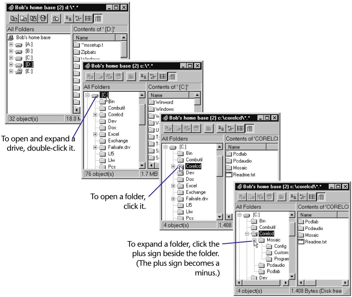 LAPLINK TECH - Navigating through a drive - 1