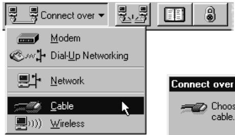 LAPLINK TECH - Connecting by cable manually - 1
