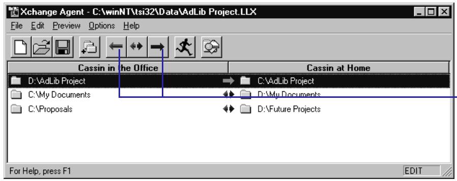 LAPLINK TECH - Changing the direction of copy - 1