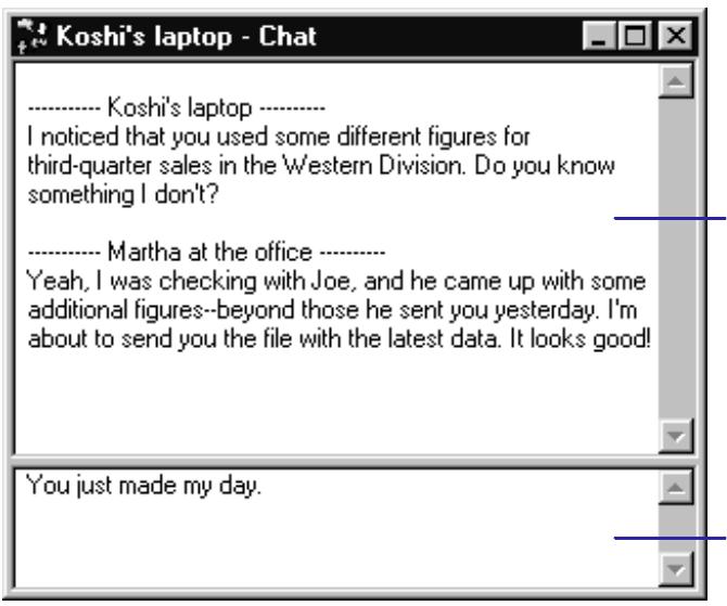 LAPLINK TECH - Pasting text into your Text Chat window - 2