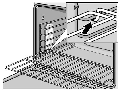 THERMADOR PODMW301 - Inserting Rack into Oven: - 1