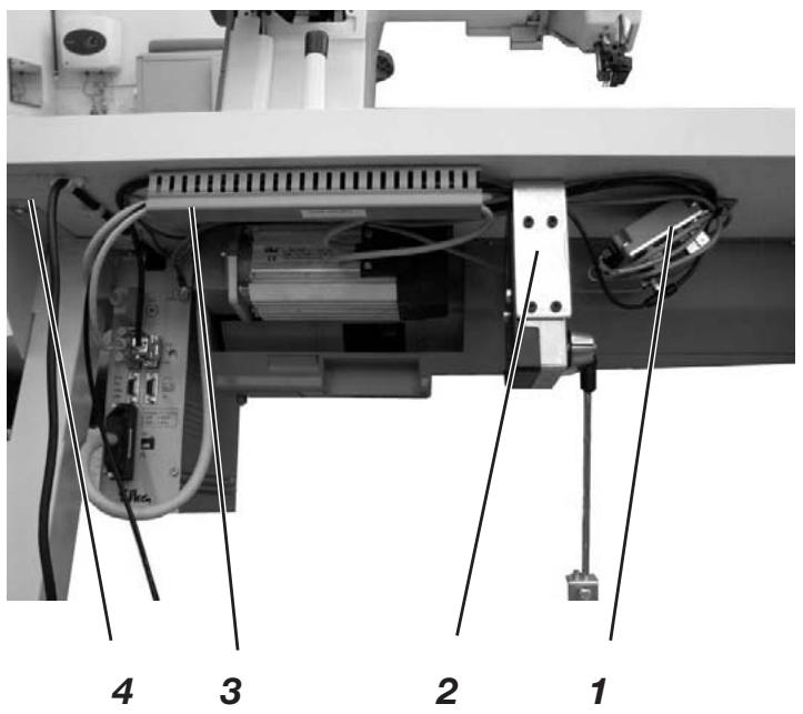 DURKOPP M-TYPE 867 - Mounting the M-Control PCB - 1