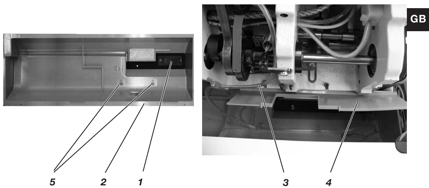 DURKOPP M-TYPE 867 - Fitting the oil suction tube - 1