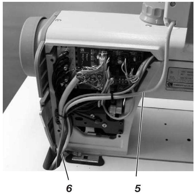 DURKOPP M-TYPE 867 - Fitting the operating panel - 2