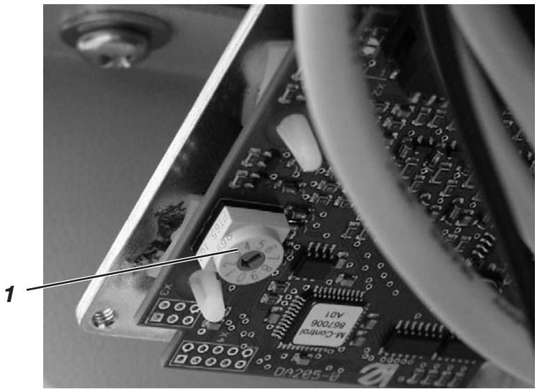 DURKOPP M-TYPE 867 - Setting the switches on the M-Control PCB - 1
