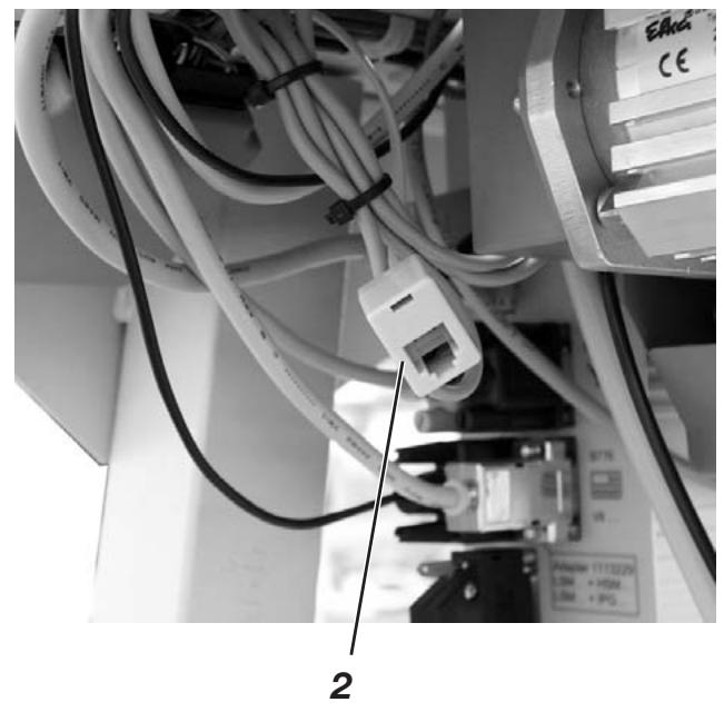 DURKOPP M-TYPE 867 - Connecting the knee switch - 2