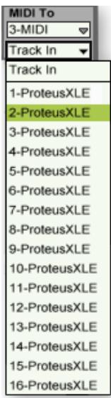 E-MU 1820 - Configuration pour enregistrer une piste MIDI - 1