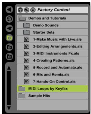 E-MU 1820 - Sélectionnez l'instrument virtuel - 5