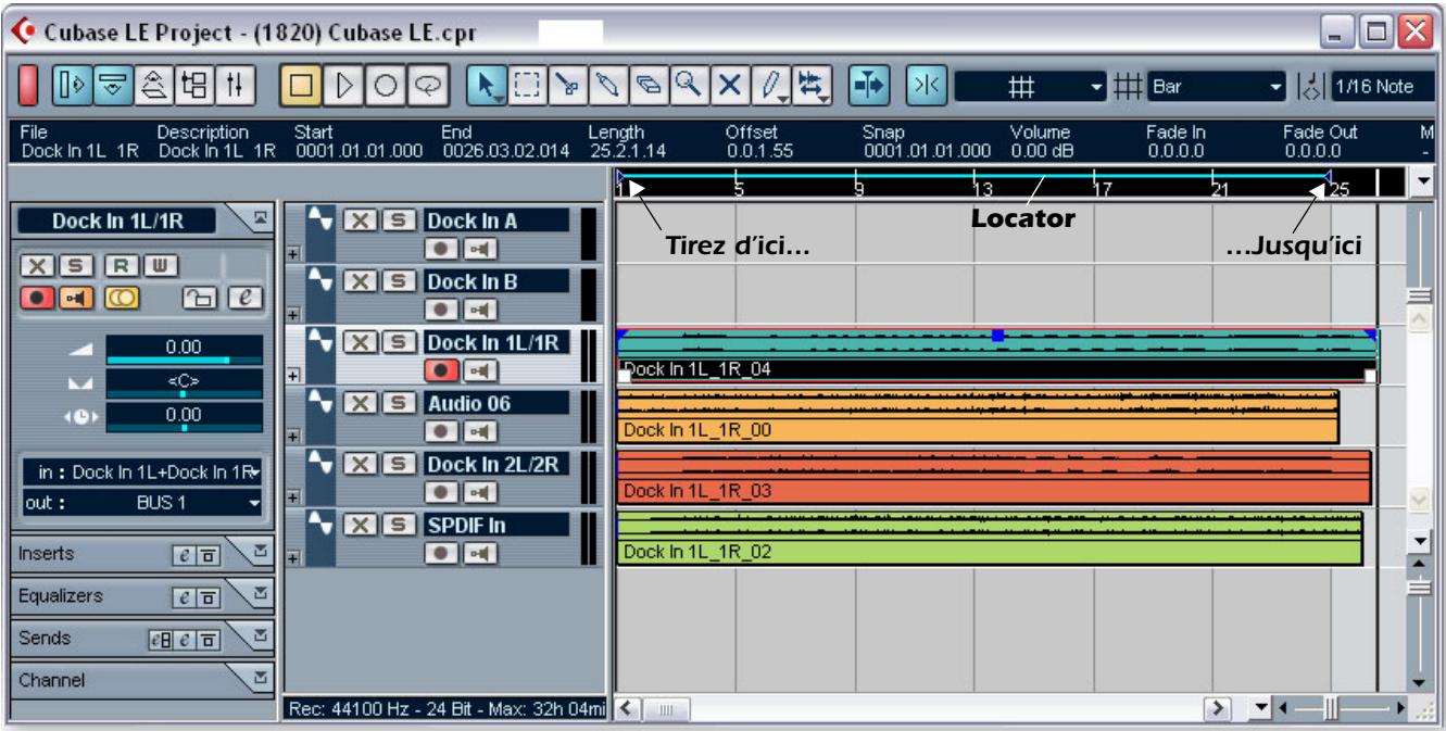 E-MU 1820 - - Exporter le mixage audio en stéréo reproduction - 1