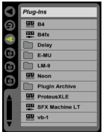 E-MU 1820 - Sélectionnez l'instrument virtuel - 3