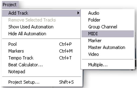 E-MU 1820 - - Utilisation de proteus x le vsti dans cubase le - 1