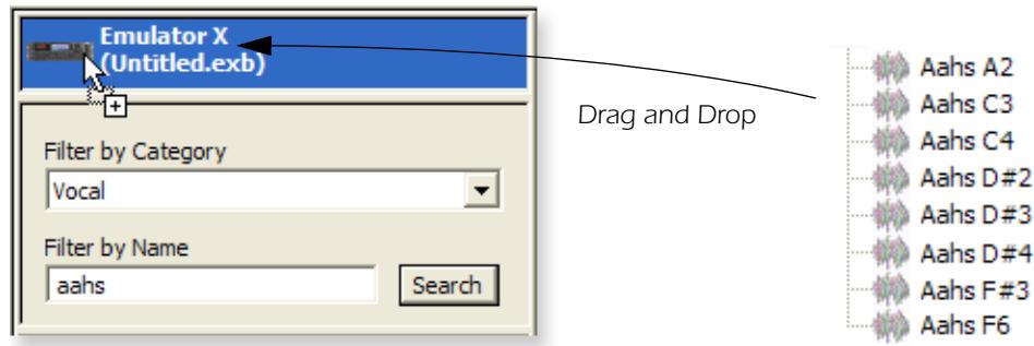 E-MU EMULATOR X3 - Locate Samples and Load them into the Bank - 2