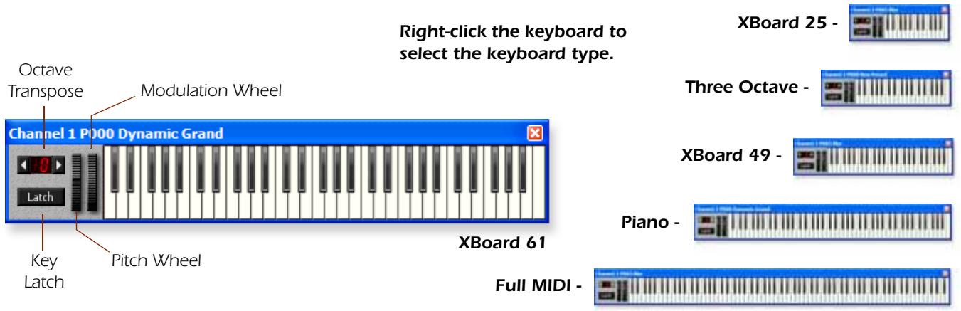 E-MU EMULATOR X3 - Floating Keyboard - 1