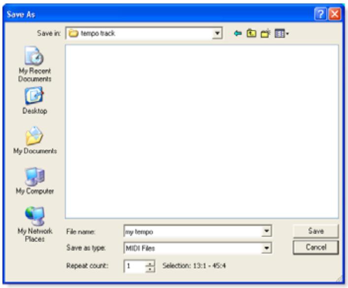 E-MU EMULATOR X3 - To Export a Tempo Map - 1
