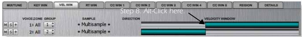 E-MU EMULATOR X3 - Exploring the Key and Velocity Windows - 2