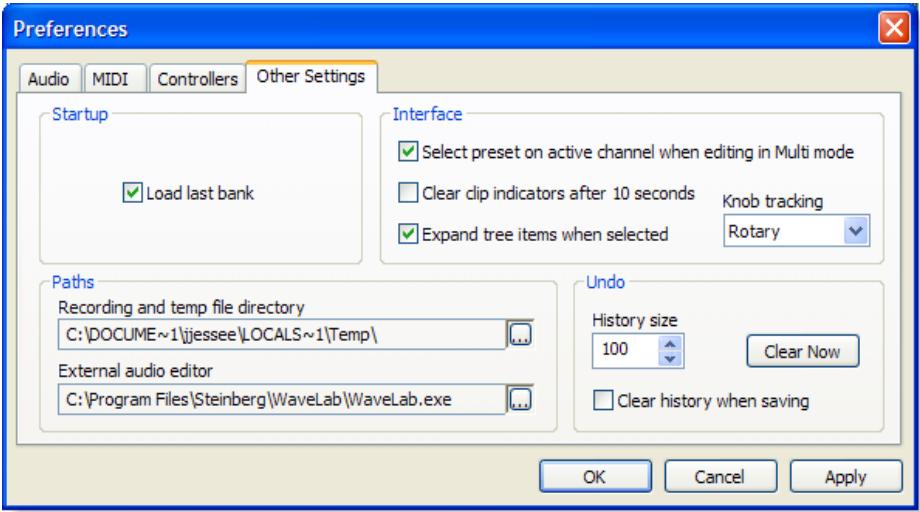 E-MU EMULATOR X3 - Other Settings - 1