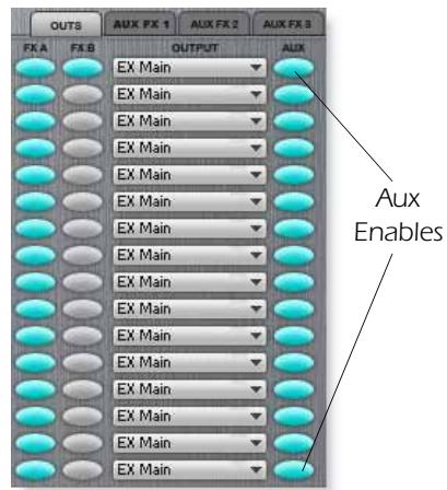 E-MU EMULATOR X3 - How to Temporarily Disable the Aux Effects - 1