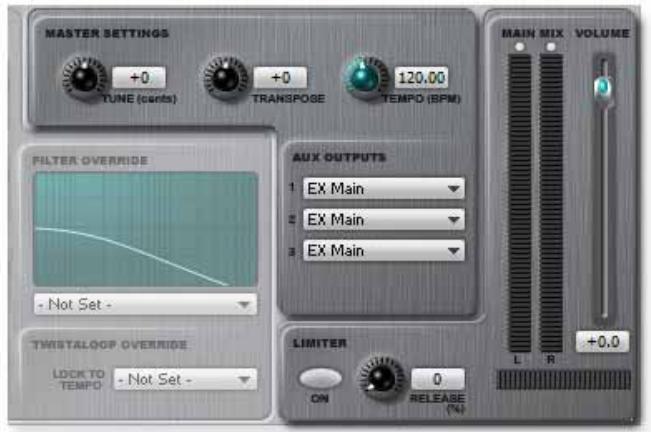 E-MU EMULATOR X3 - Global Controls - 1