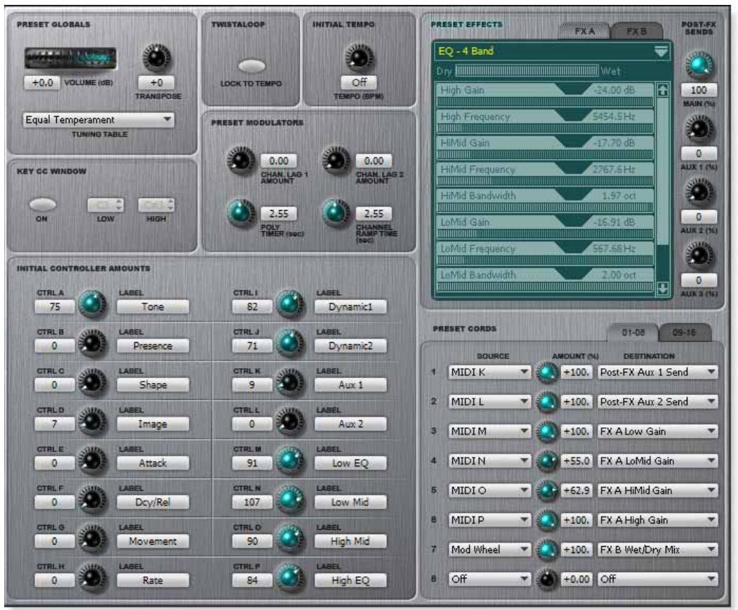 E-MU EMULATOR X3 - To Select a Preset from the Tree: - 1