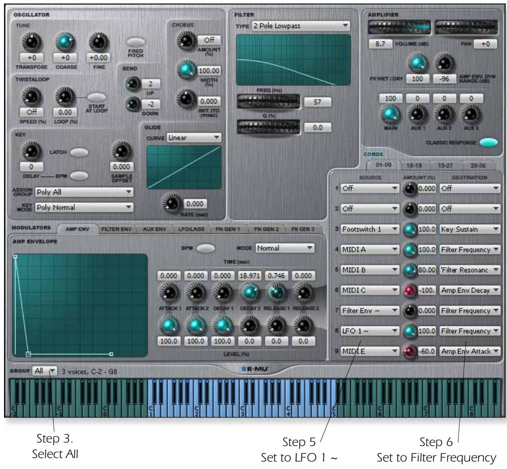 E-MU EMULATOR X3 - Examine a Voice - 1