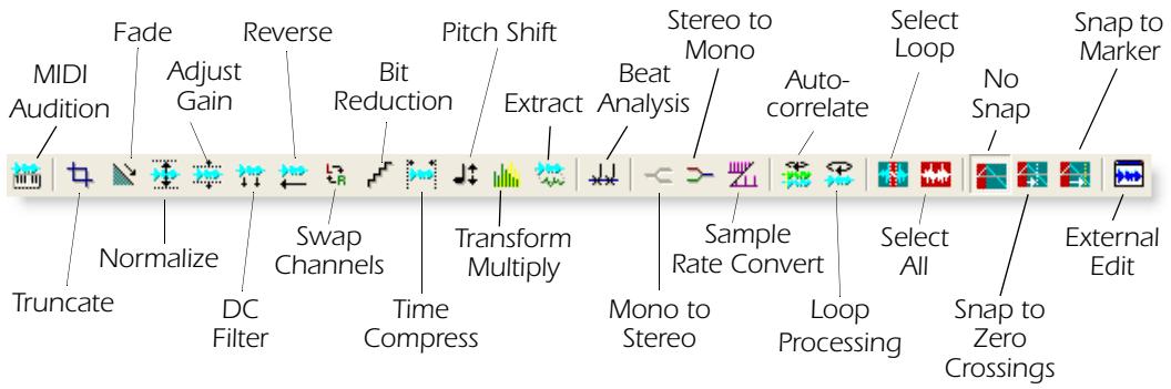 E-MU EMULATOR X3 - Toolbar Functions - 3