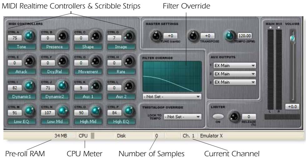 E-MU EMULATOR X3 - Filter Override - 1