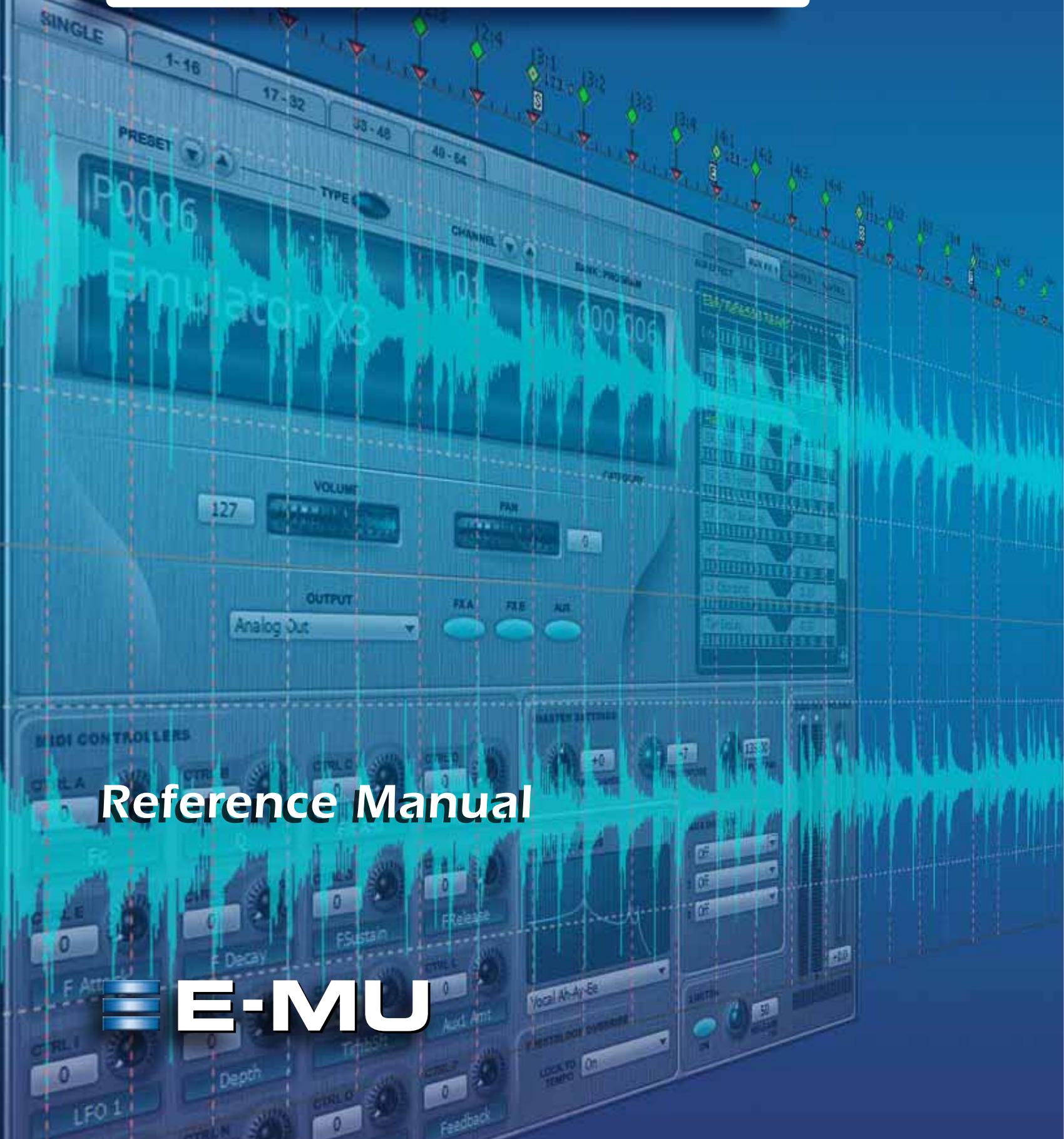E-MU EMULATOR X3 - 1
