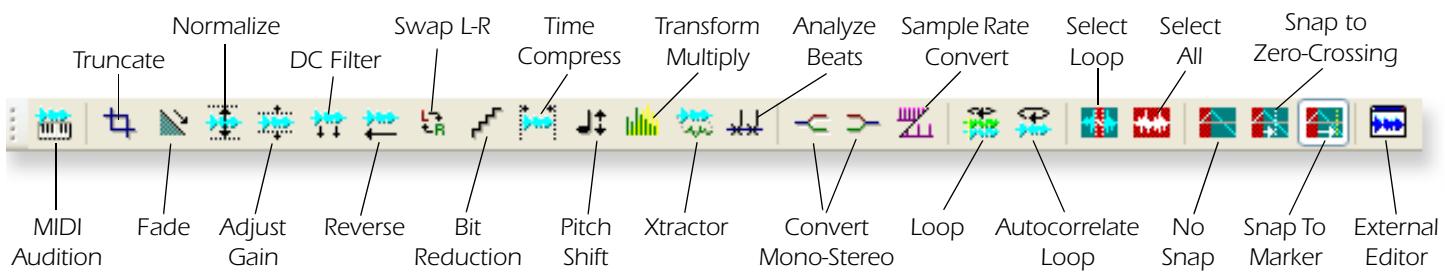 E-MU EMULATOR X3 - Sample Edit Tools - 1