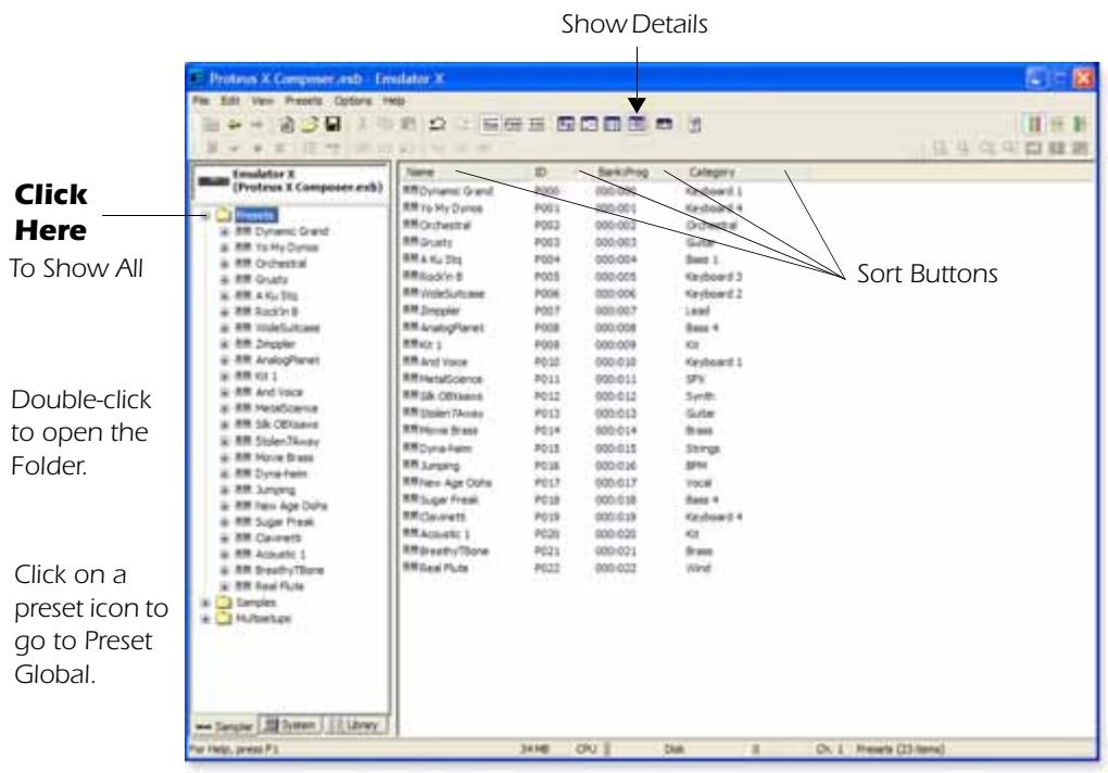 E-MU EMULATOR X3 - Opening a Preset - 1