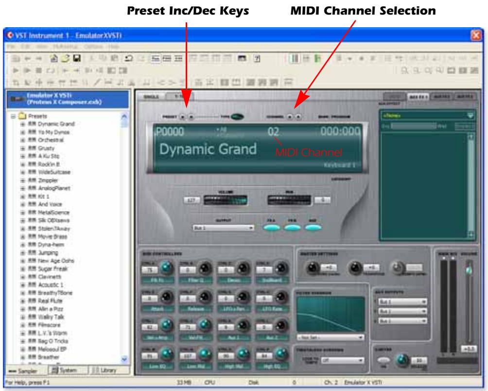 E-MU EMULATOR X3 - Open VX &amp; Load a Bank - 2