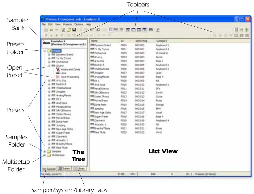 E-MU EMULATOR X3 - Exploring the Tree - 1