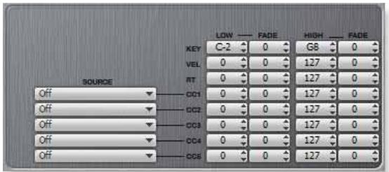 E-MU EMULATOR X3 - Editing the Ranges Using the Alphanumeric Fields - 1