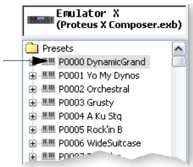 E-MU EMULATOR X3 - To Get to the Preset FX Screen - 1