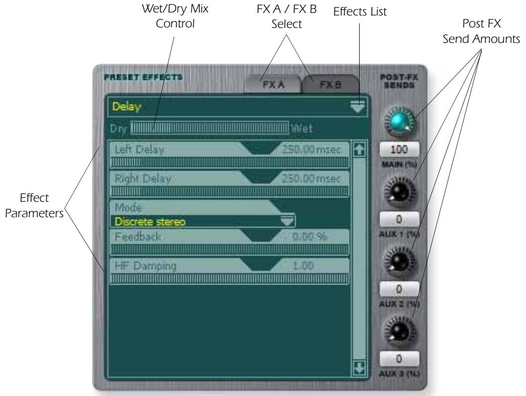 E-MU EMULATOR X3 - Preset FX Screen - 1