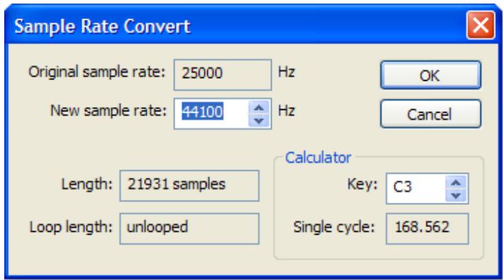 E-MU EMULATOR X3 - To Change the Sample Rate - 1
