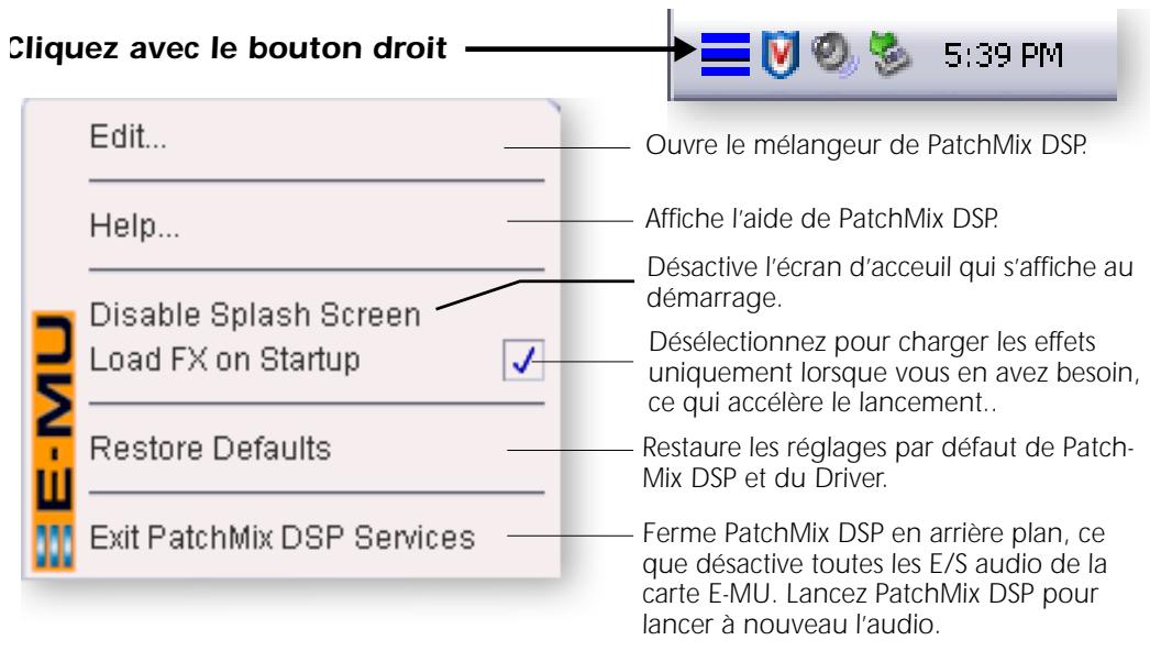 E-MU 1616 - Icône E-MU de la barre de tâche Windows - 1
