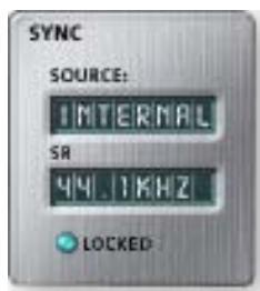 E-MU 1616 - Témoins Sync/SR (Sample Rate) - 1