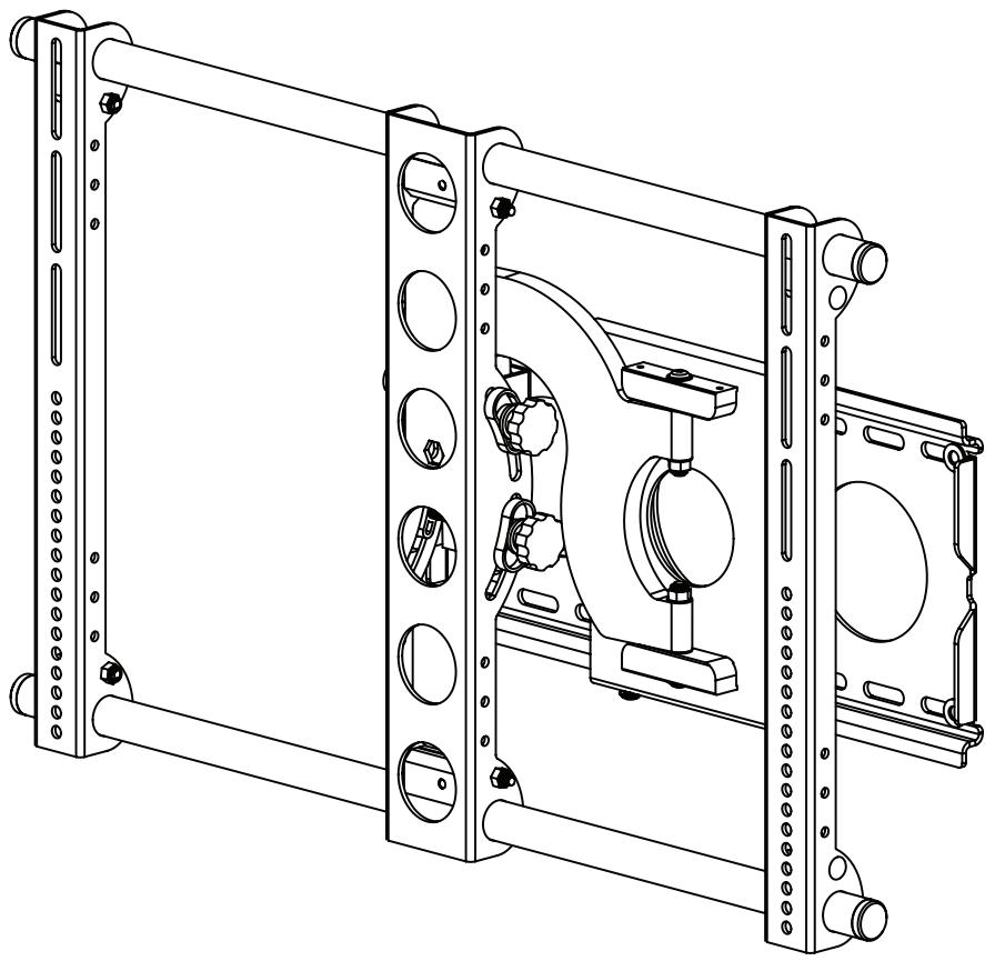 SANUS VISIONMOUNT FLAT PANEL WALL MOUNT-VMSA - 1