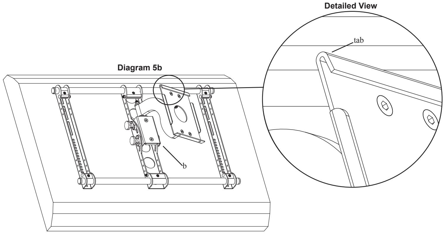 SANUS VISIONMOUNT FLAT PANEL WALL MOUNT-VMSA - Step 5: Attach the Arm Assembly to the Television - 2