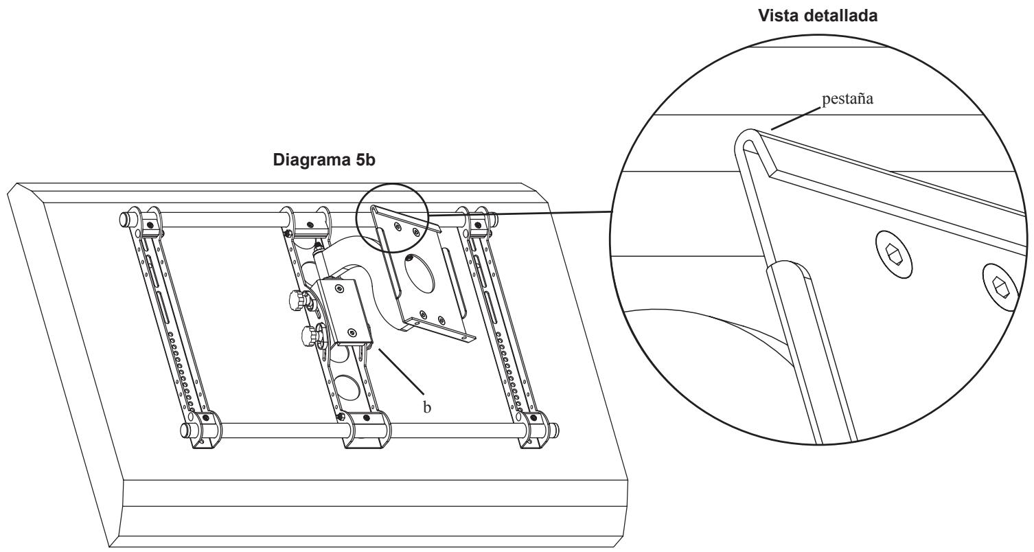 SANUS VISIONMOUNT FLAT PANEL WALL MOUNT-VMSA - Paso 5: Conectar el Conjunto de brazo al televator - 2