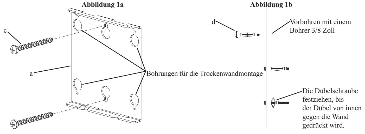 SANUS VMFL1 - Schritt 1: Anhängen der Wandplatte - 1