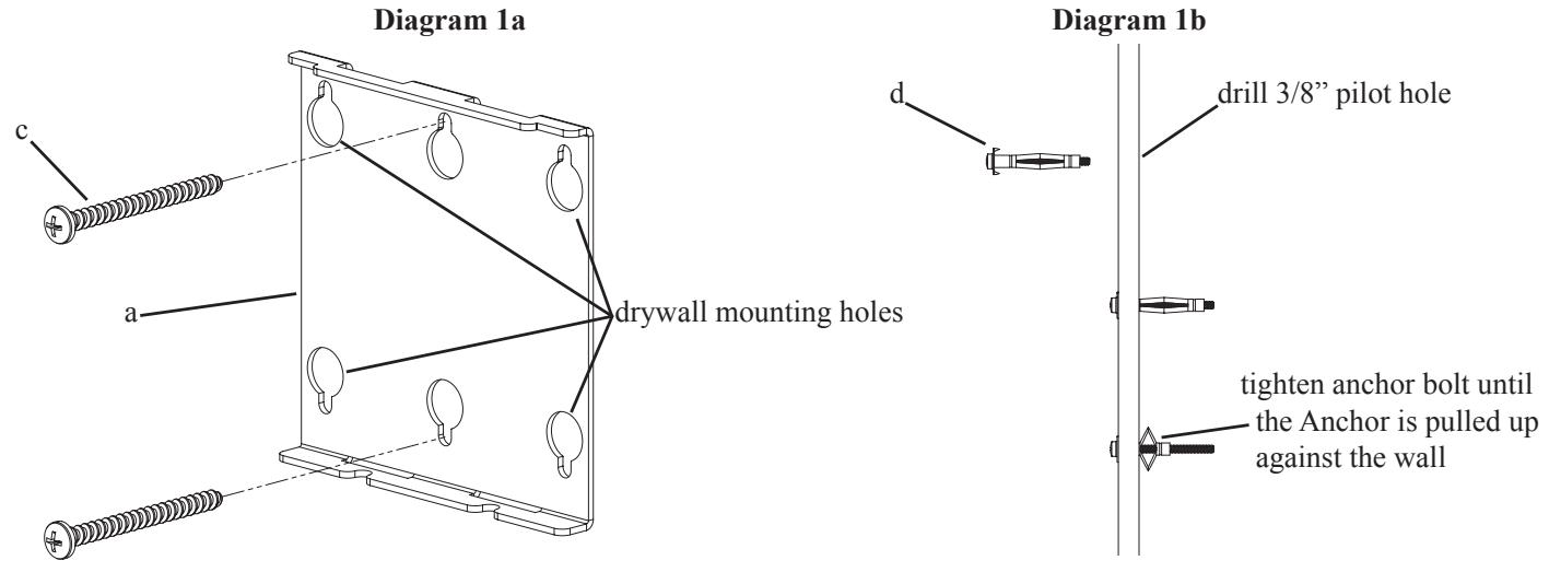 SANUS VMFL1 - Step 1: Hang Wall Plate - 1