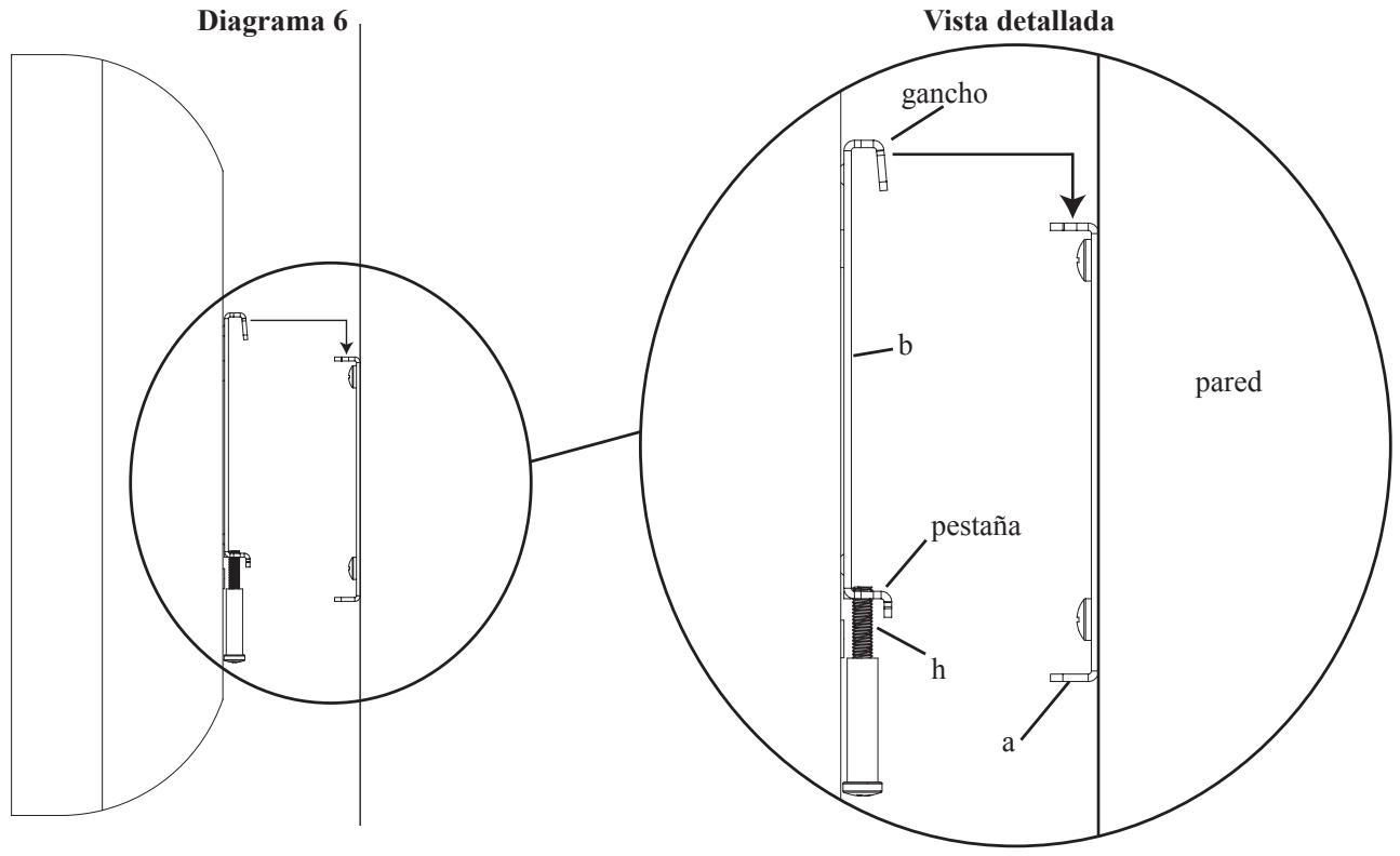 SANUS VMFL1 - Paso 2: Instalar los pernos de bloqueo M5 - 8