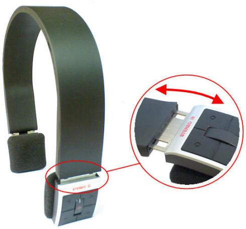 BAZOO AVALON BT - Port du micro-casque - 1