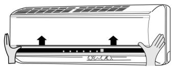 DAITSU ASD12UA - Fermez ensuite la grille d'admission - 1