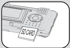 DAITSU DF300 - Removing the card - 2