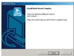 DAITSU DF300 - 2) Click "FINISH" if Installation is OK. - 1